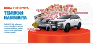 hadiah menarik di promo AQUVIVA